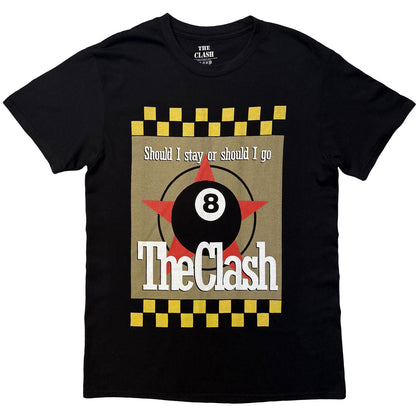 Een foto van een The Clash T-Shirt