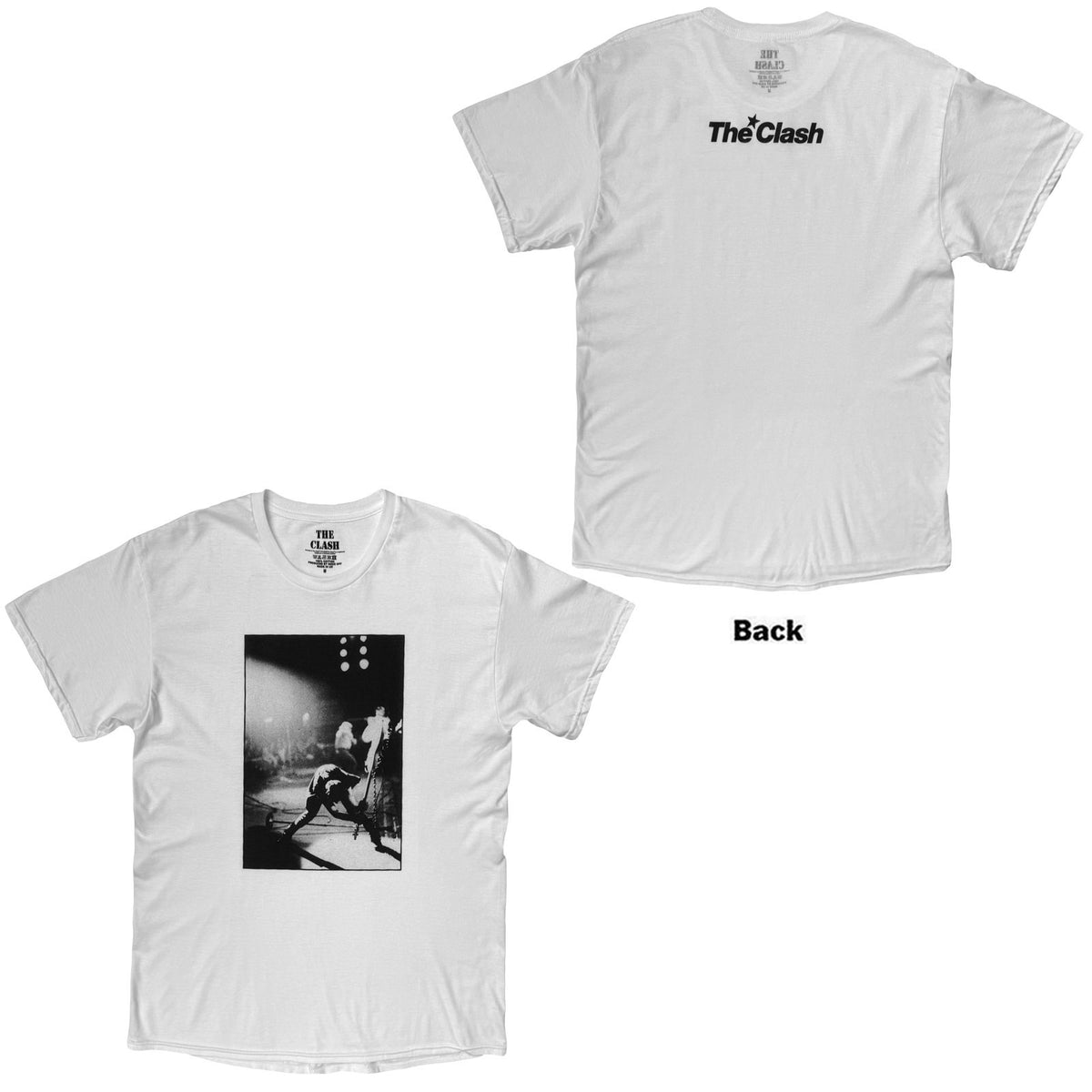 Een foto van een The Clash T-Shirt