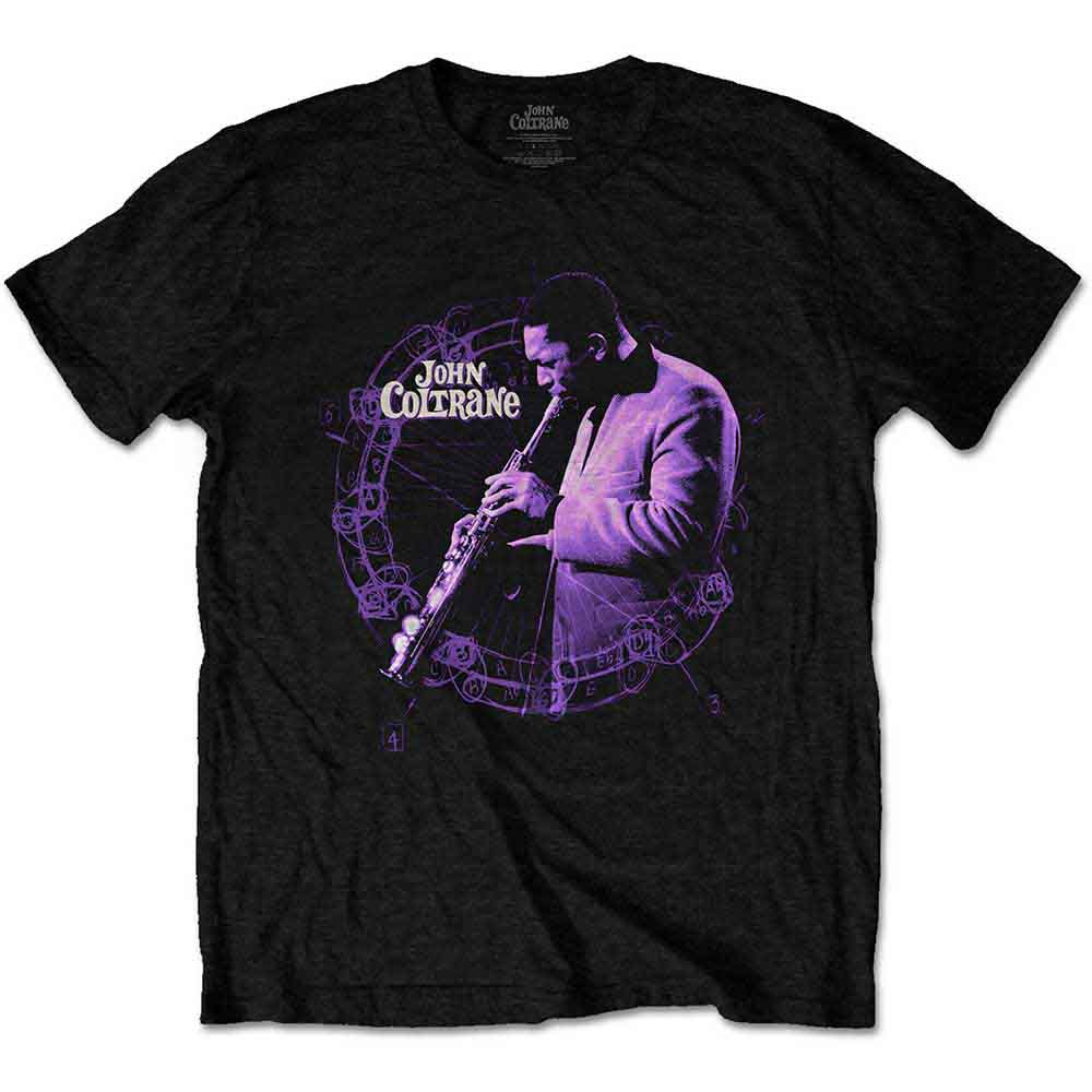 Een foto van een John Coltrane T-Shirt
