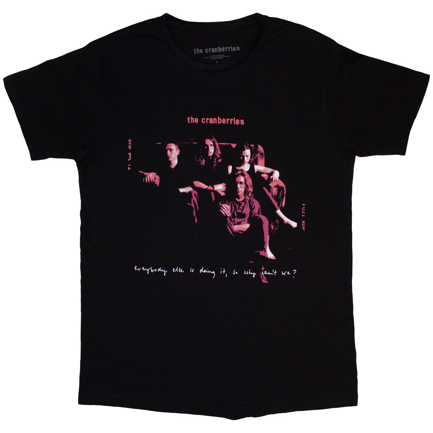 Een foto van een The Cranberries T-Shirt