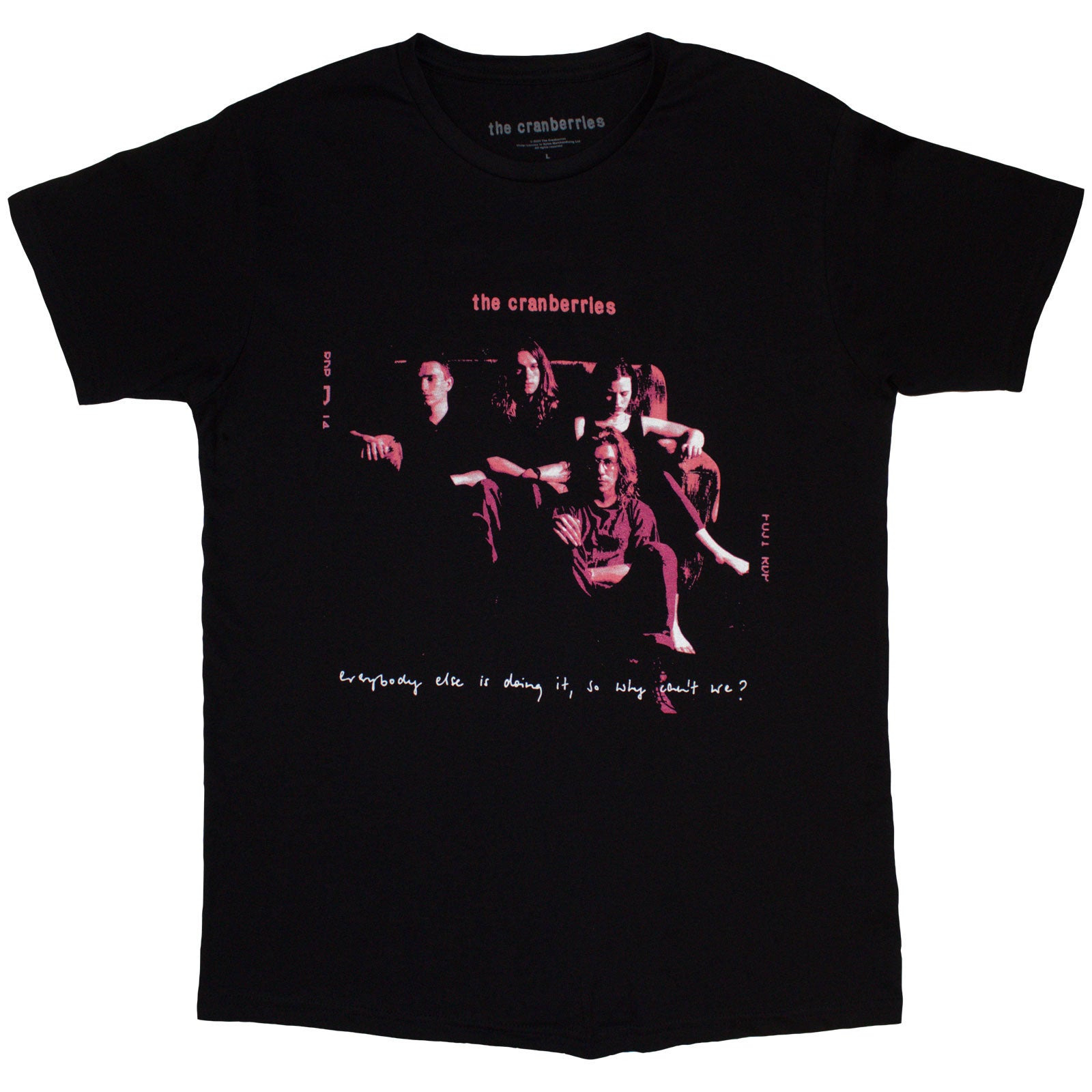 Een foto van een The Cranberries T-Shirt