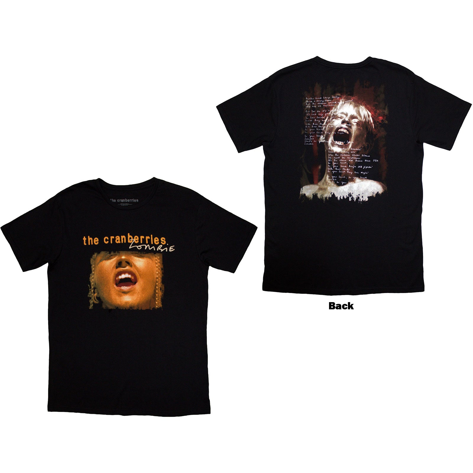 Een foto van een The Cranberries T-Shirt