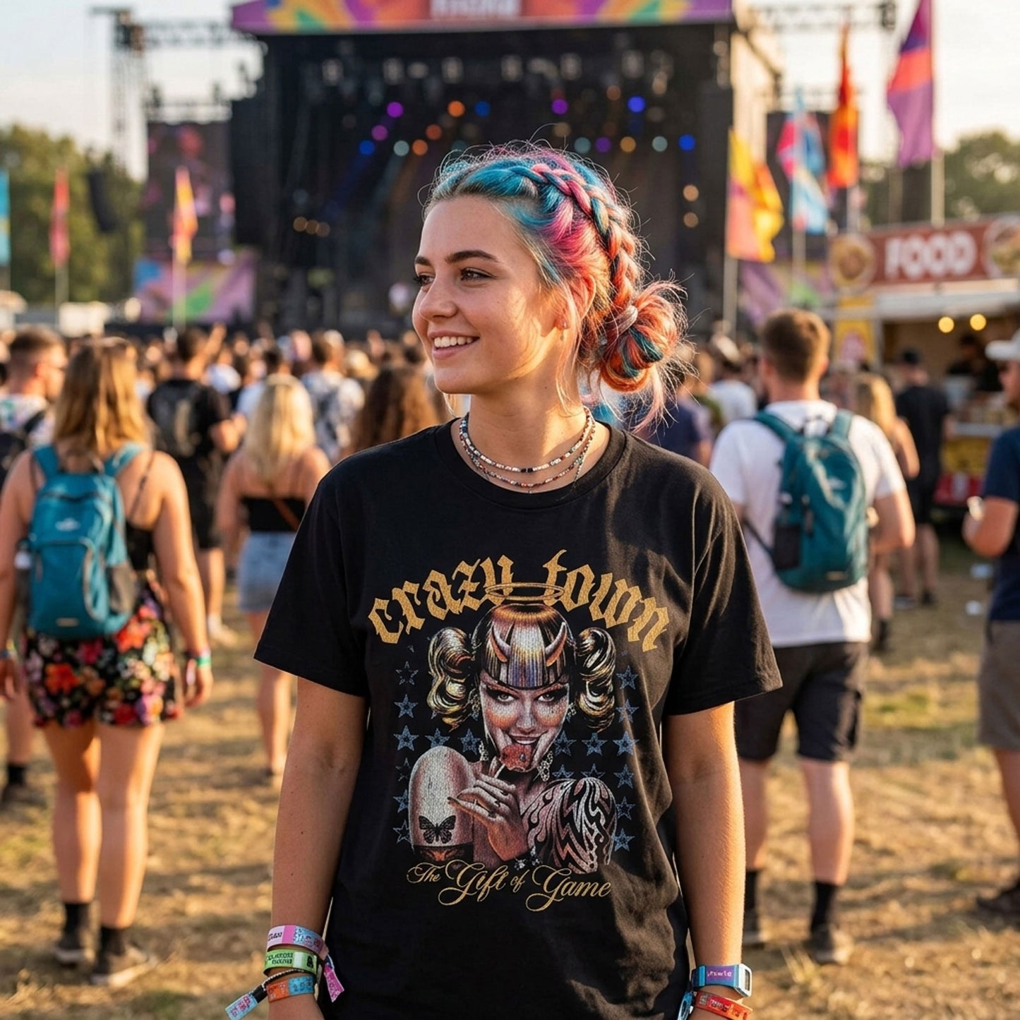 Een foto van een Crazy Town T-Shirt