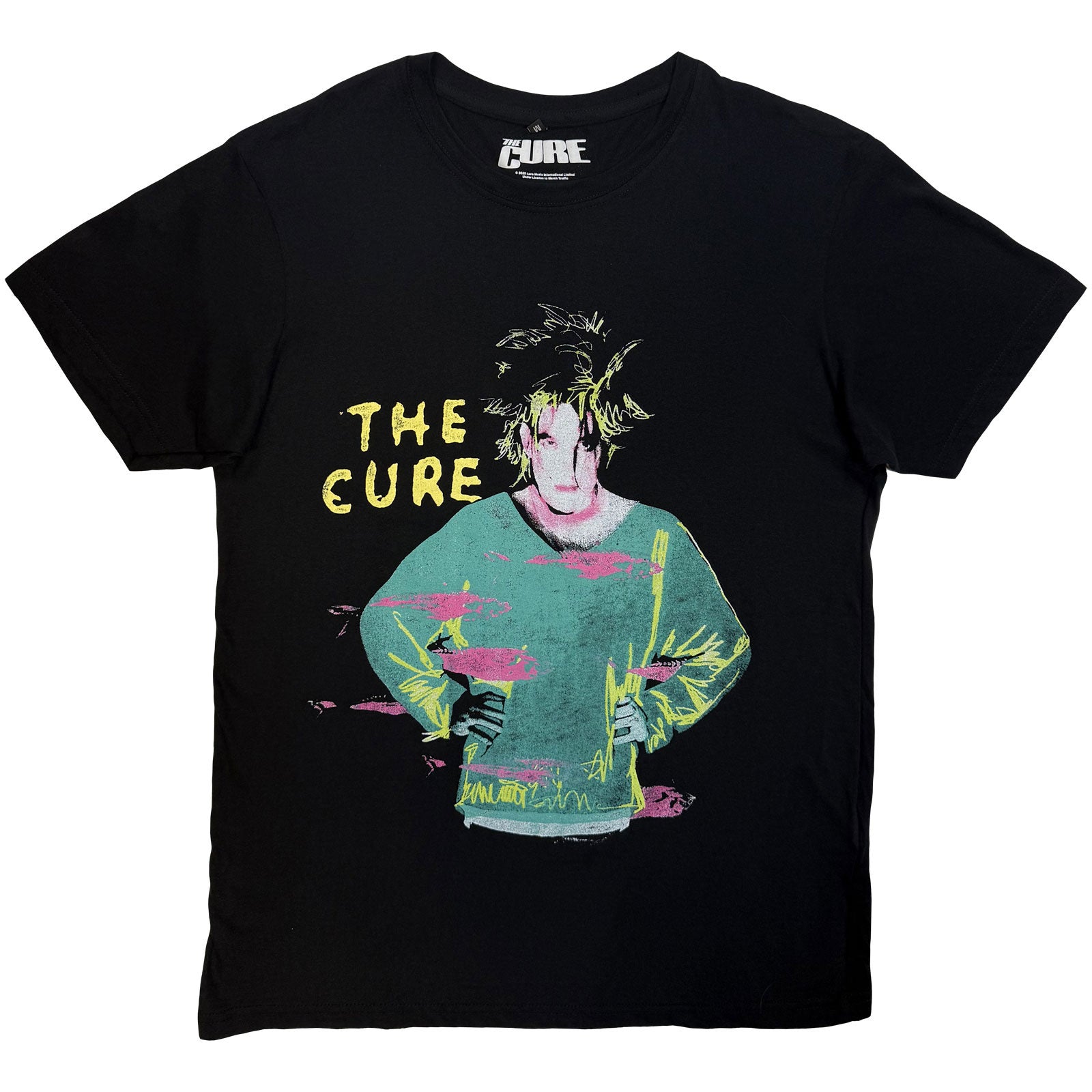 Een foto van een The Cure T-Shirt