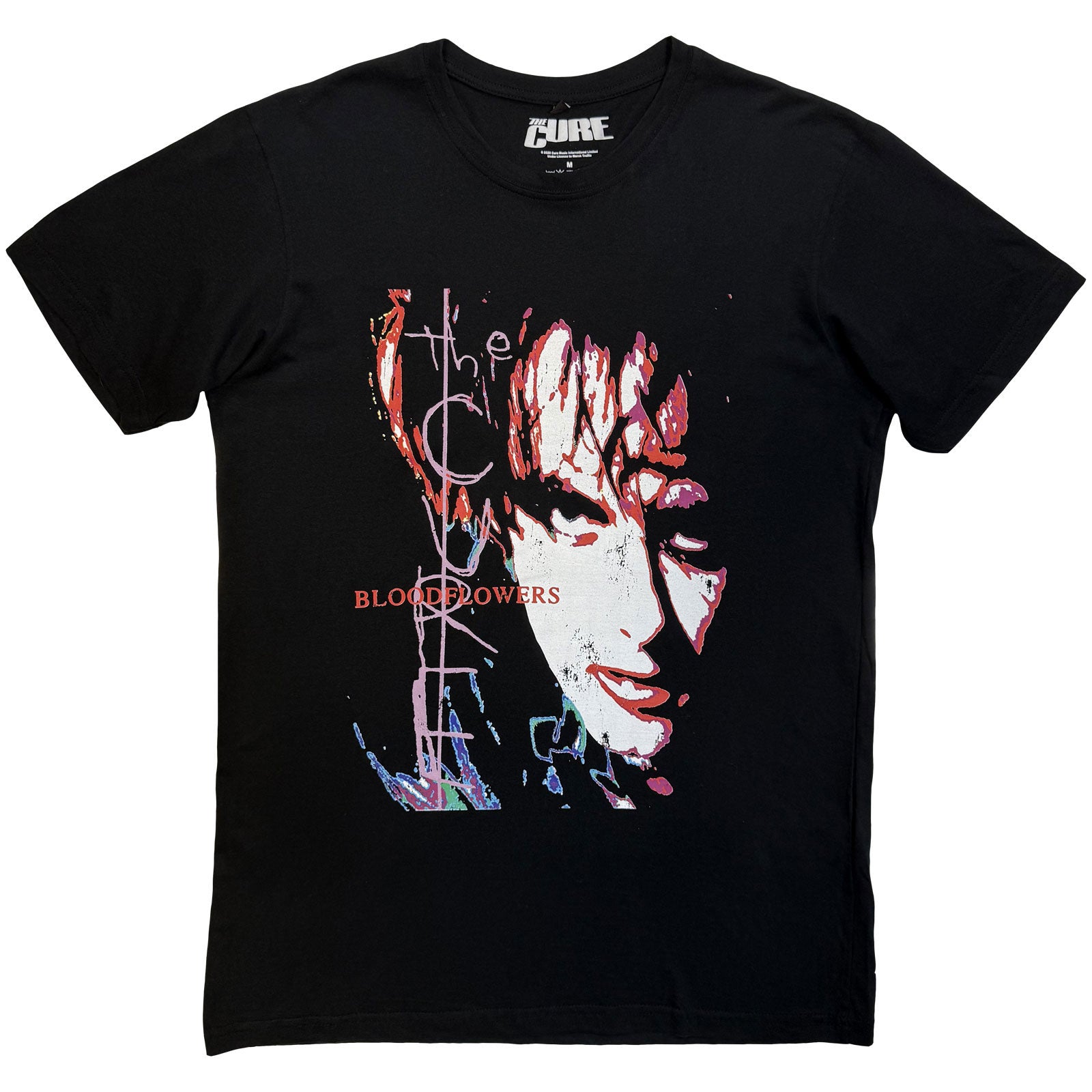 Een foto van een The Cure T-Shirt