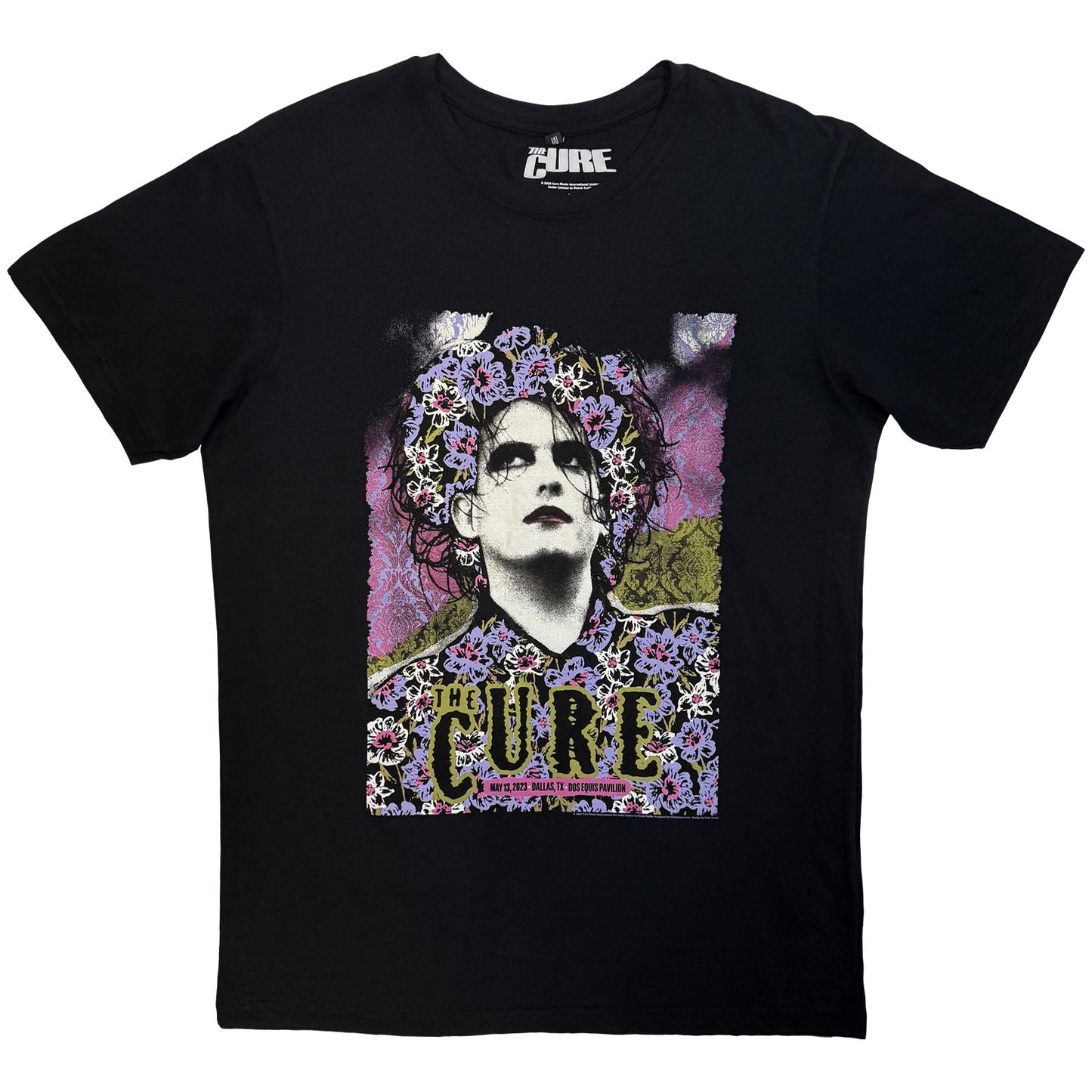 Een foto van een The Cure T-Shirt