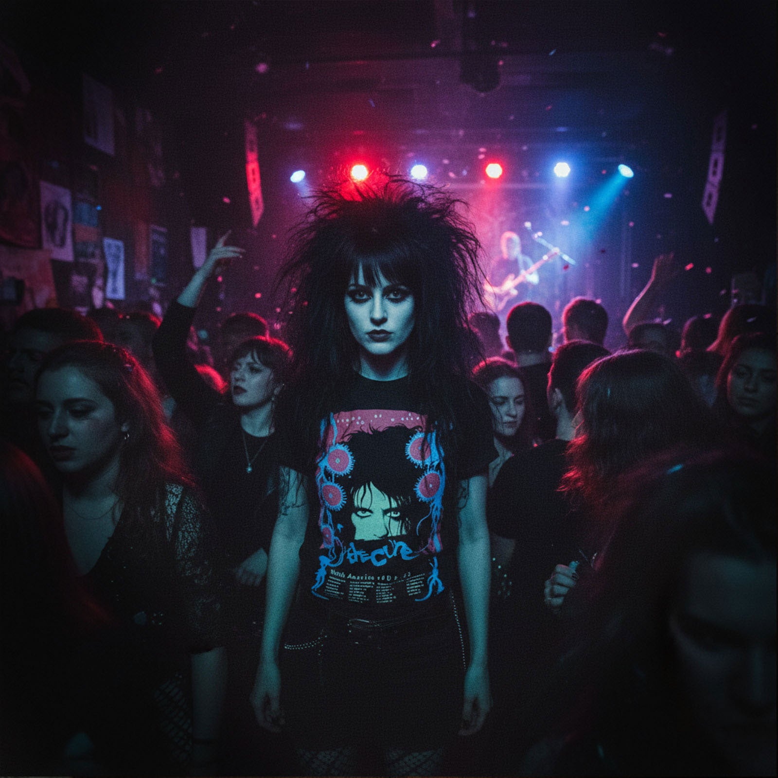 Een foto van een The Cure T-Shirt