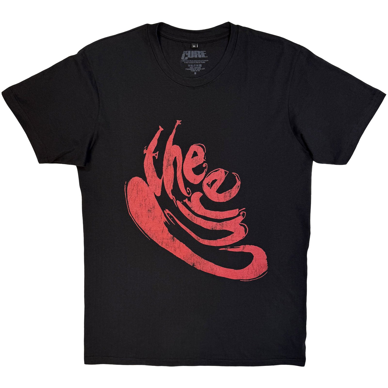 Een foto van een The Cure T-Shirt