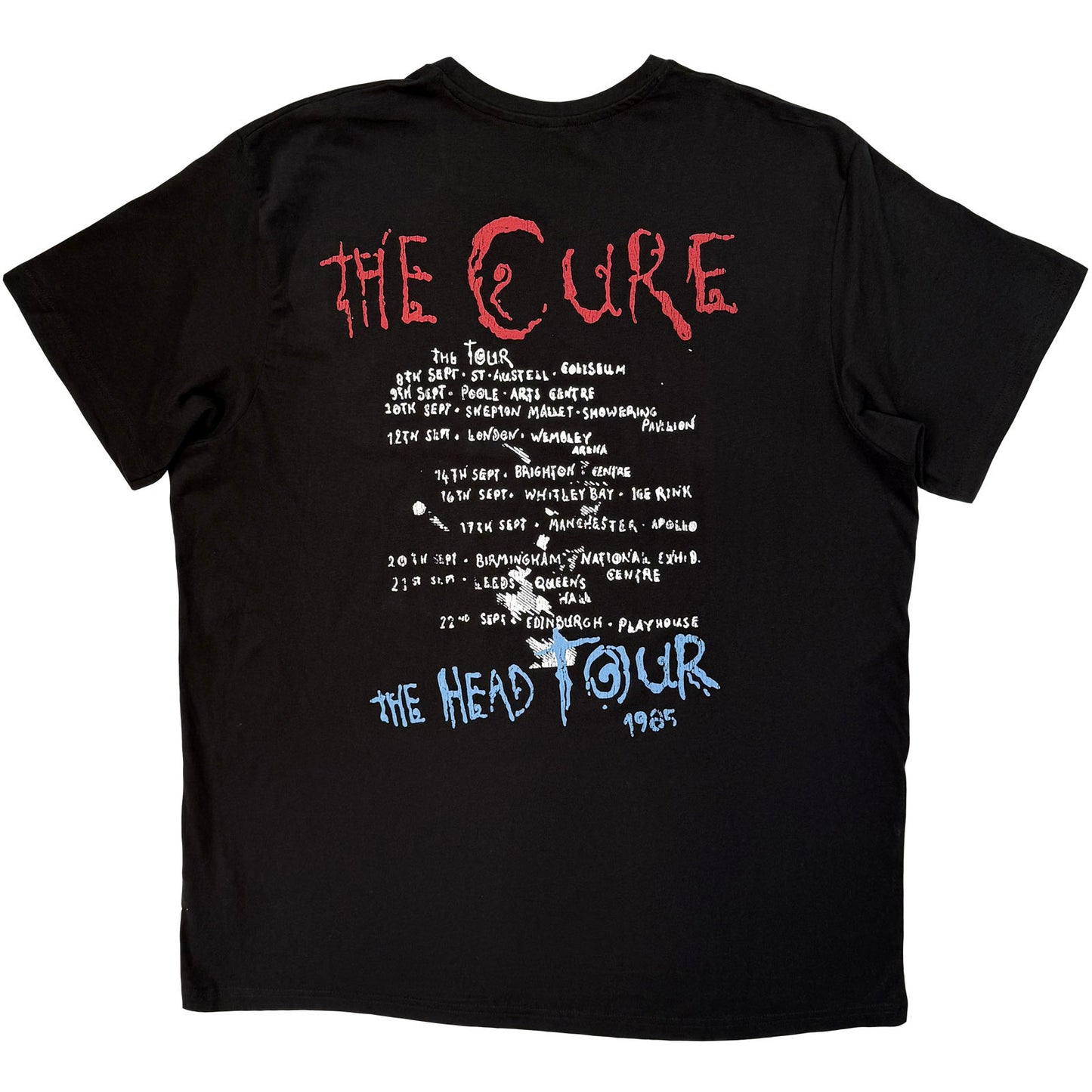 Een foto van een The Cure T-Shirt