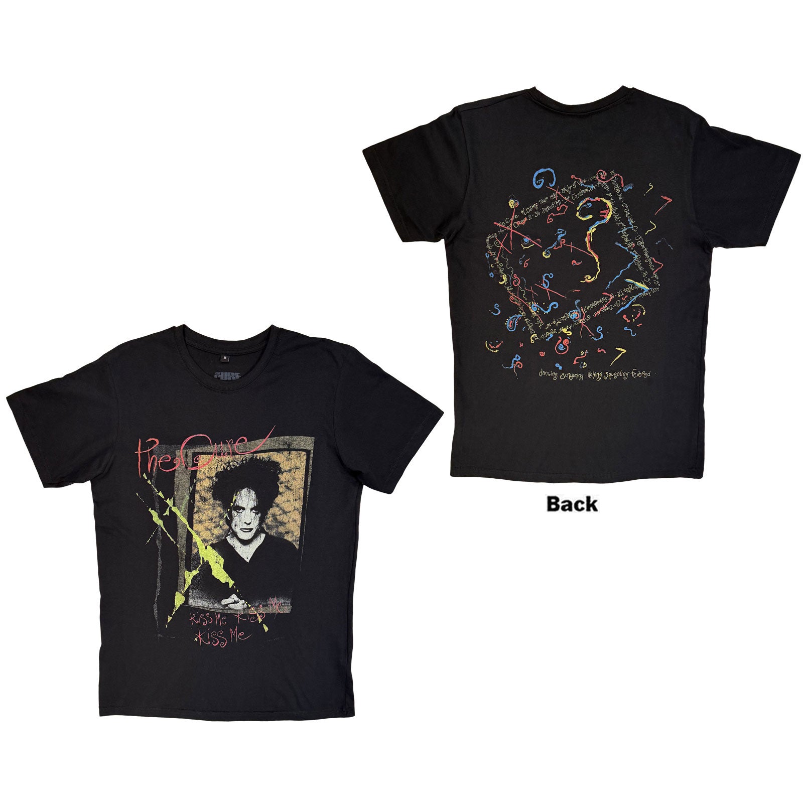 Een foto van een The Cure T-Shirt