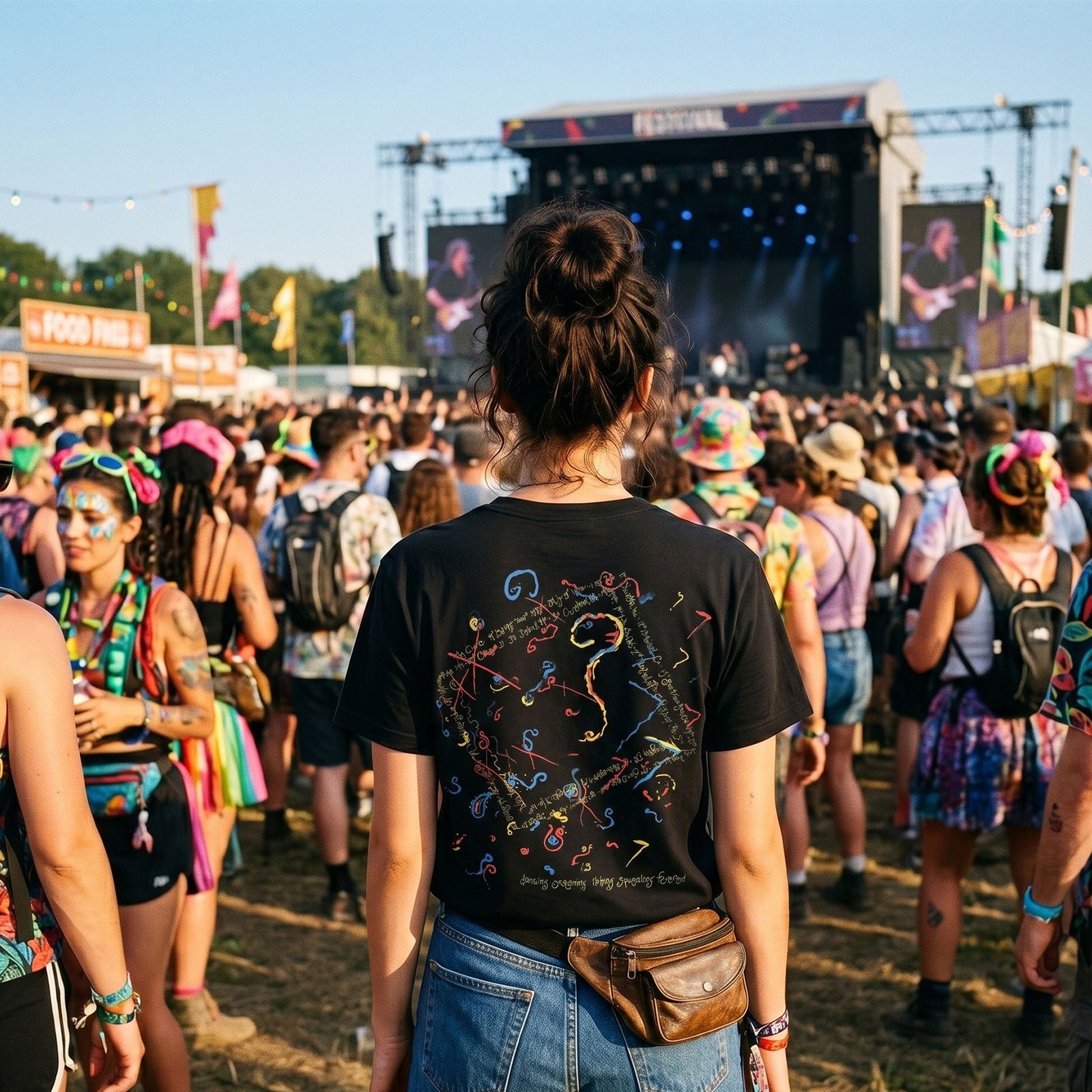 Een foto van een The Cure T-Shirt