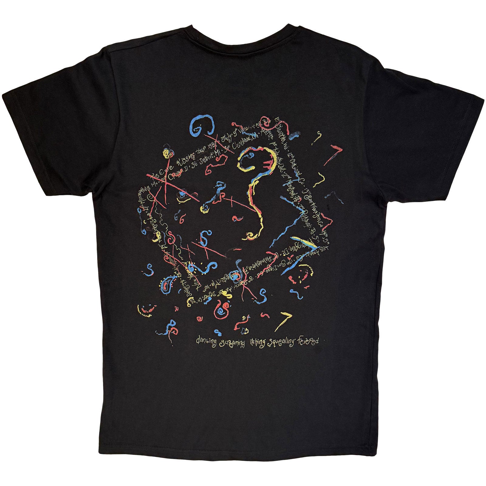 Een foto van een The Cure T-Shirt