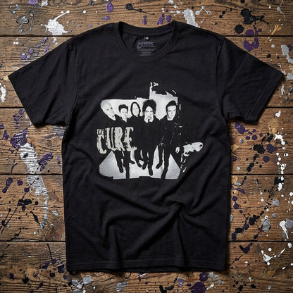 Een foto van een The Cure T-Shirt