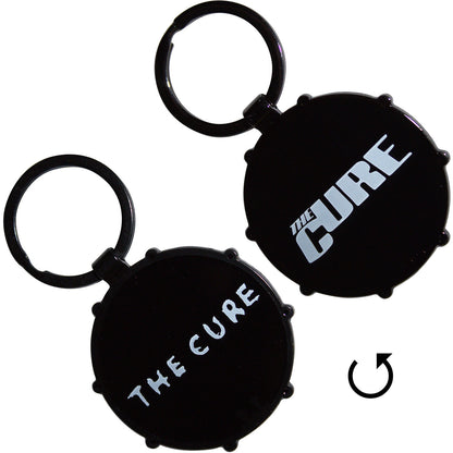Een foto van een The Cure Sleutelhanger