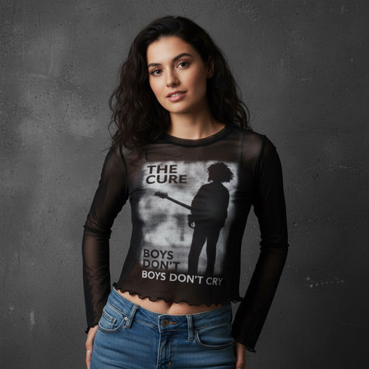 Een foto van een The Cure T-Shirt