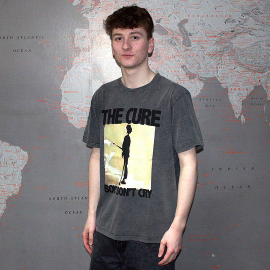 Een foto van een The Cure T-Shirt
