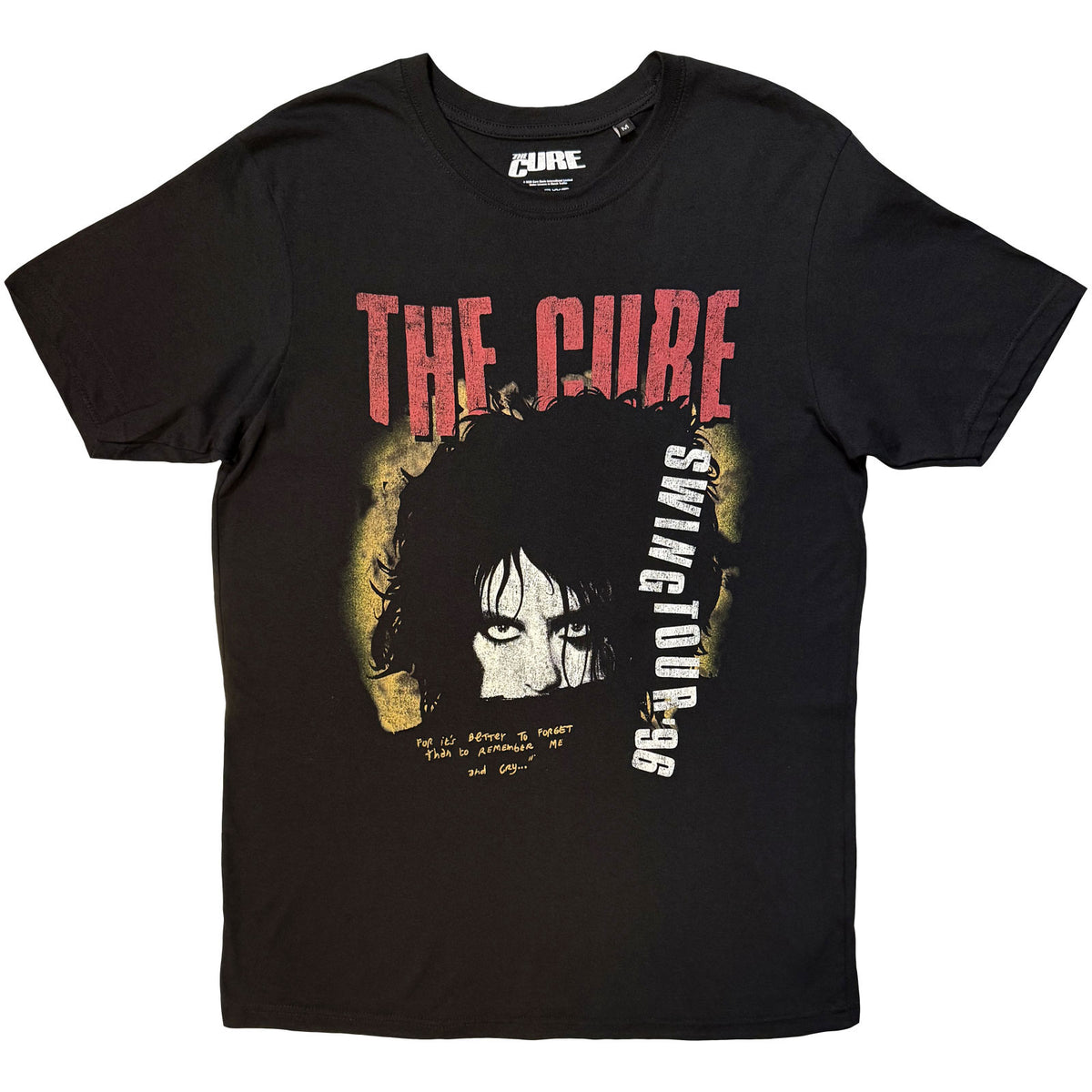 Een foto van een The Cure T-Shirt