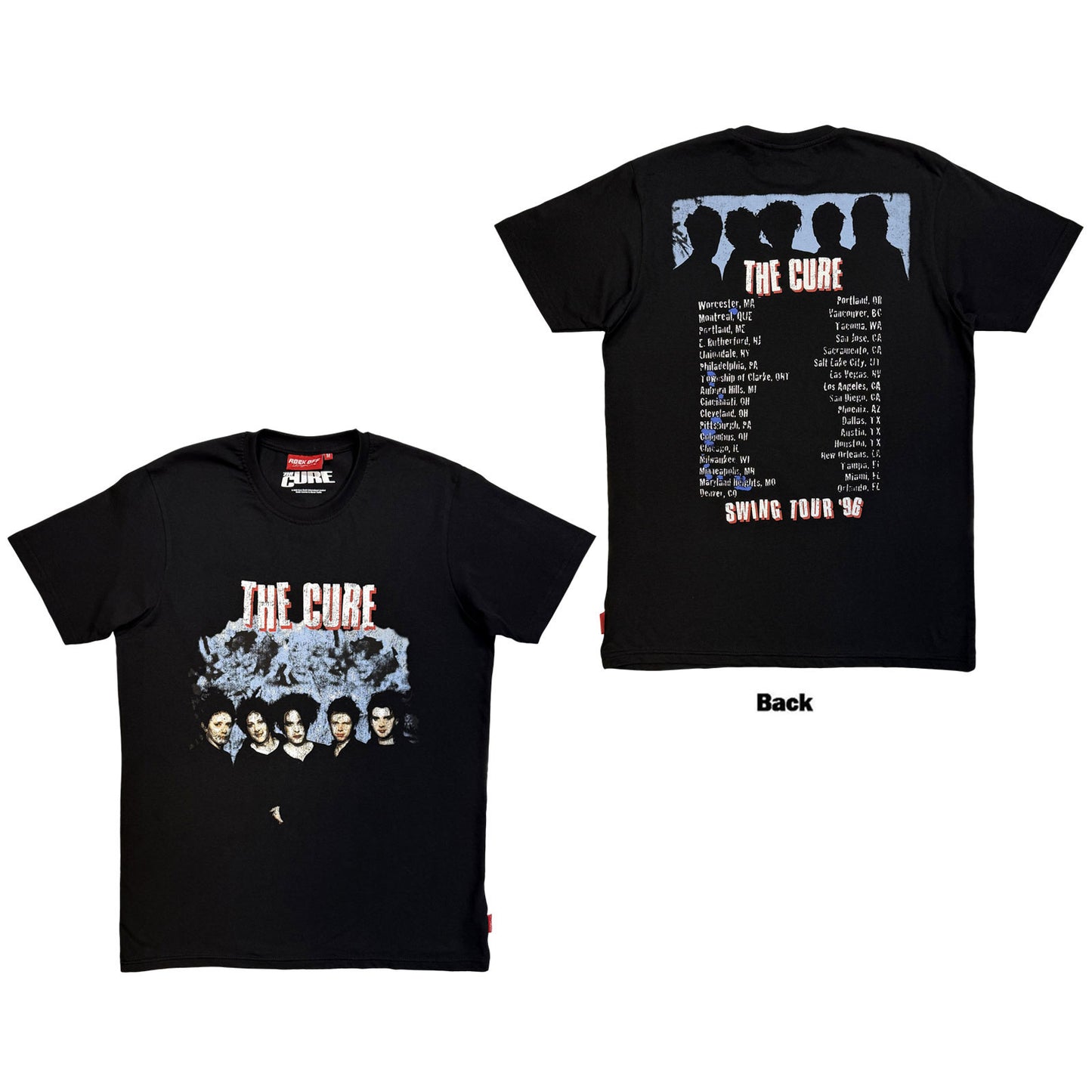Een foto van een The Cure T-Shirt