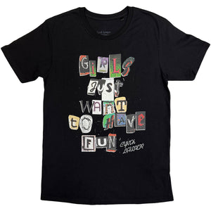 Een foto van een Cyndi Lauper T-Shirt