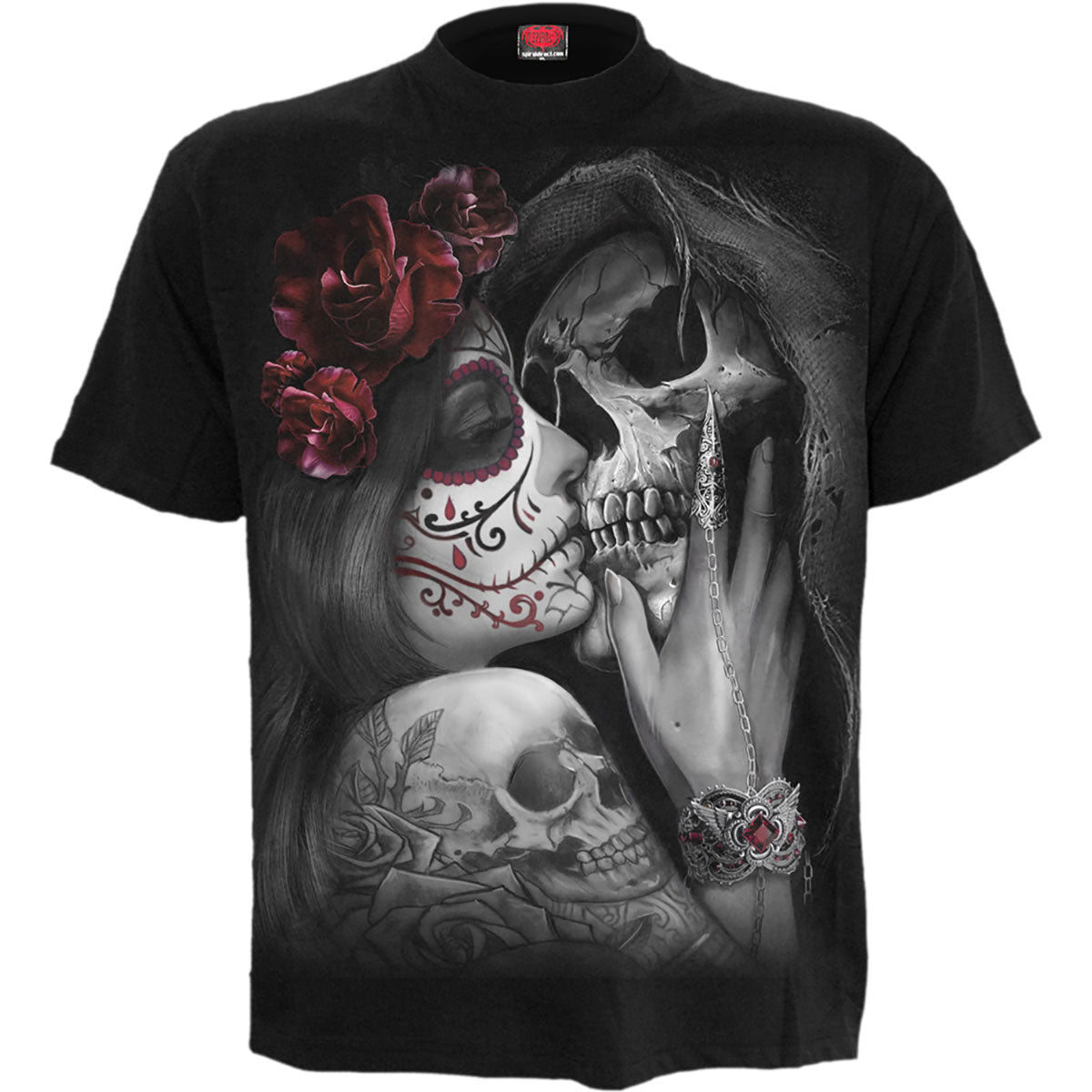 Een foto van een Spiral T-Shirt
