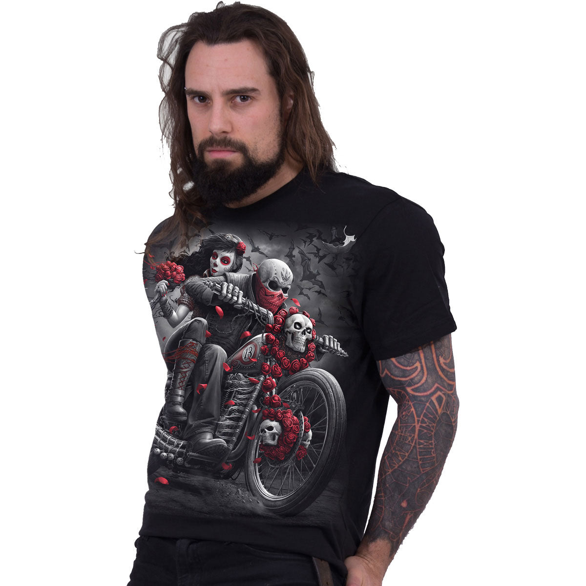 Een foto van een Spiral T-Shirt