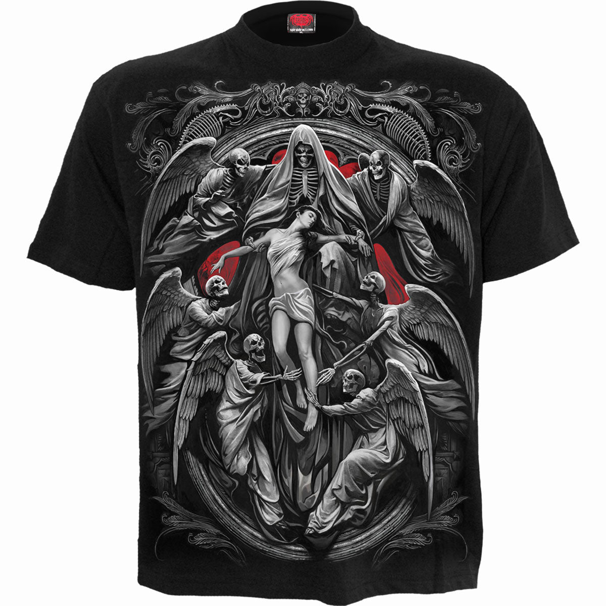 Een foto van een Spiral T-Shirt