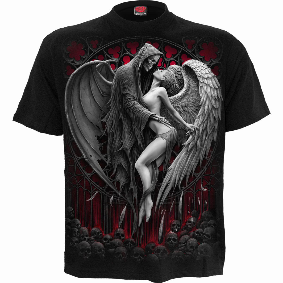 Een foto van een Spiral T-Shirt