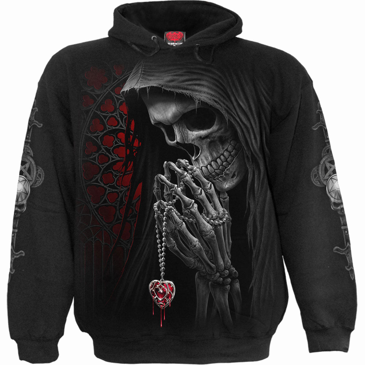 Een foto van een Spiral Hoodie