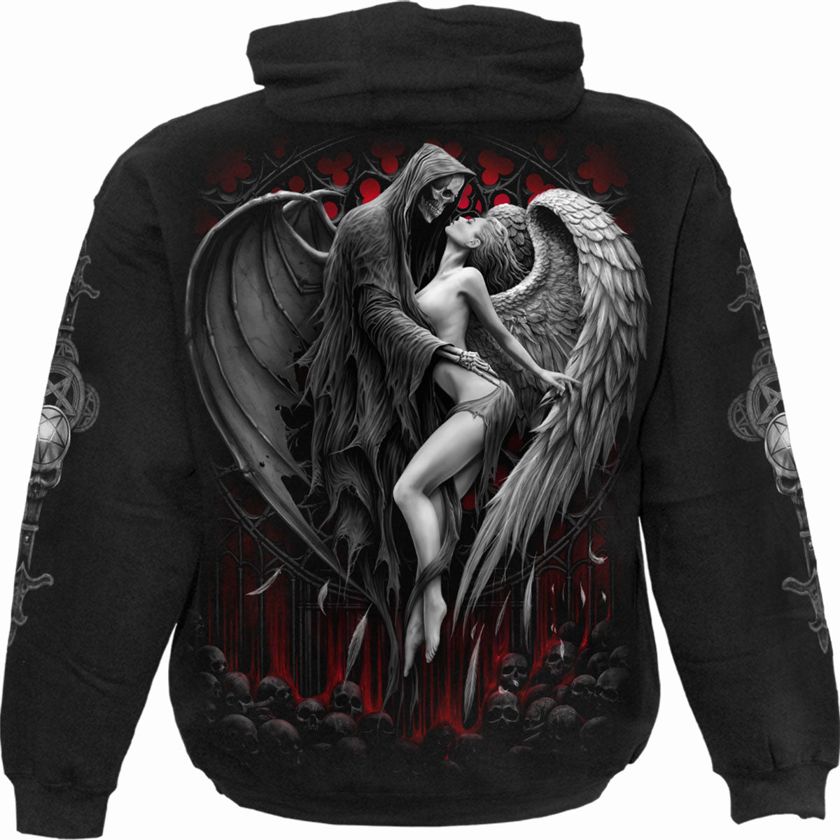 Een foto van een Spiral Hoodie