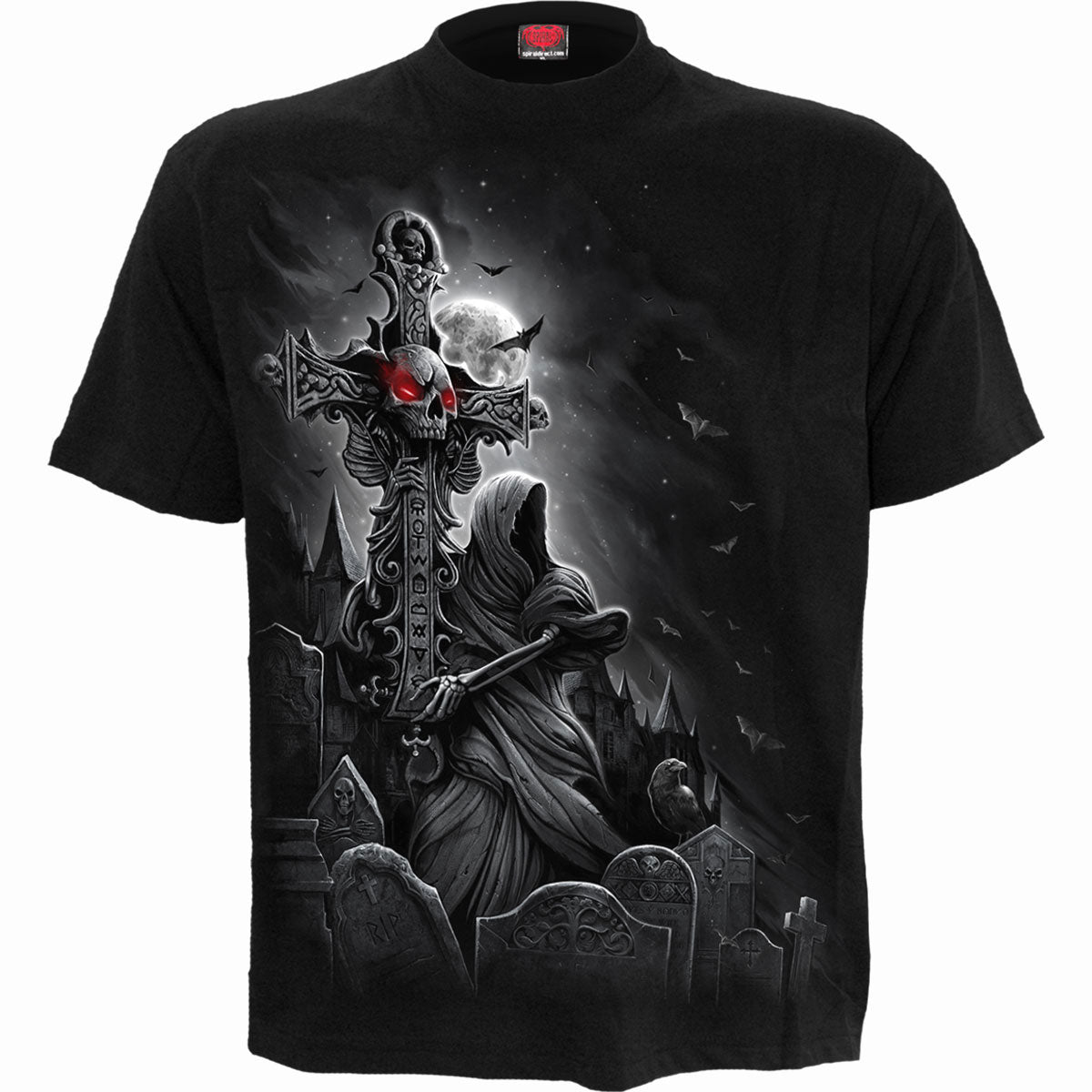 Een foto van een Spiral T-Shirt