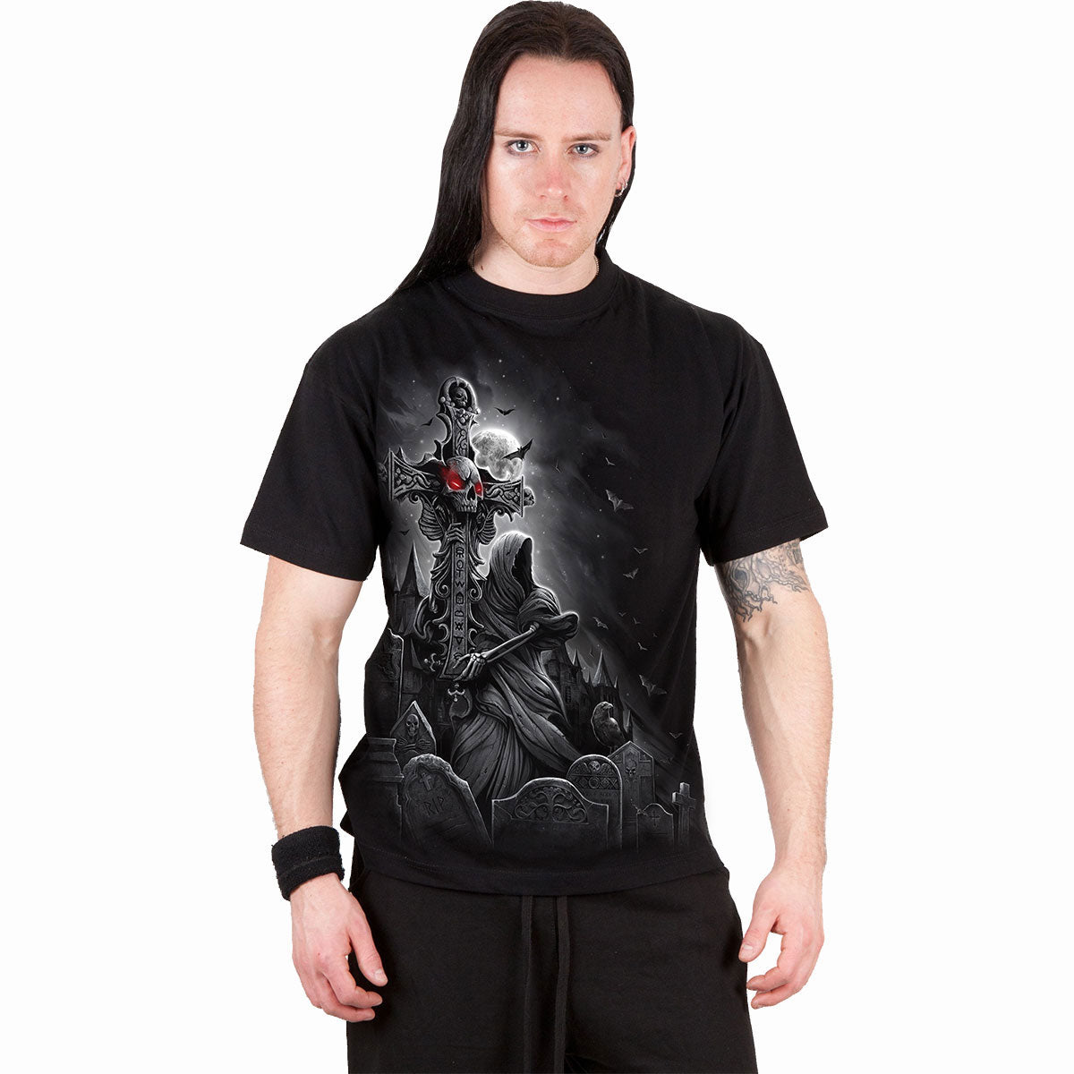 Een foto van een Spiral T-Shirt