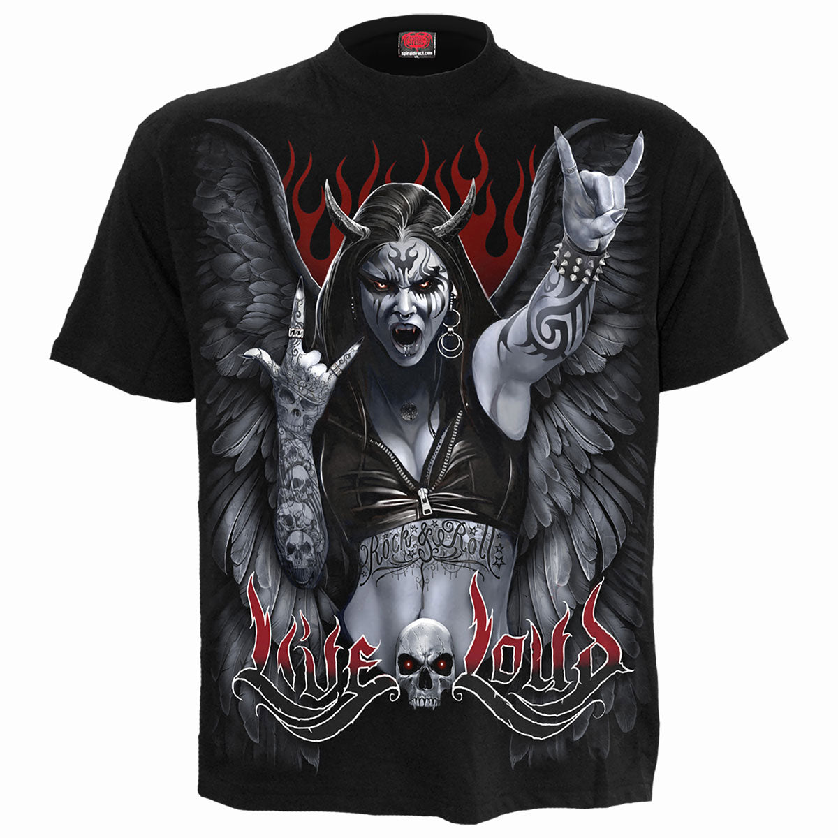 Een foto van een Spiral T-Shirt