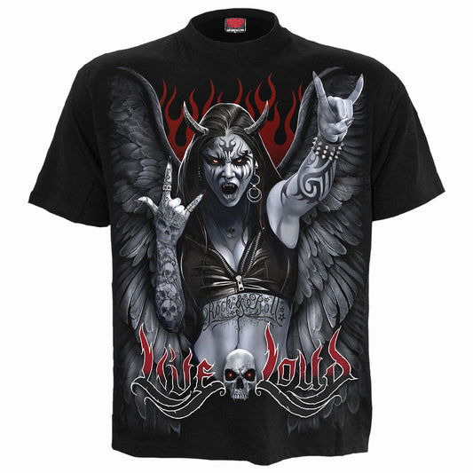 Een foto van een Spiral T-Shirt