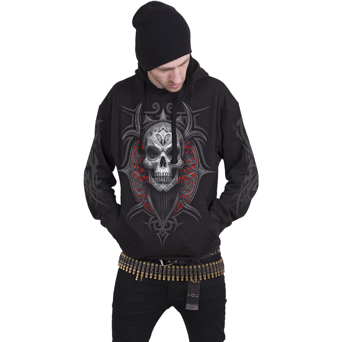 Een foto van een Spiral Hoodie