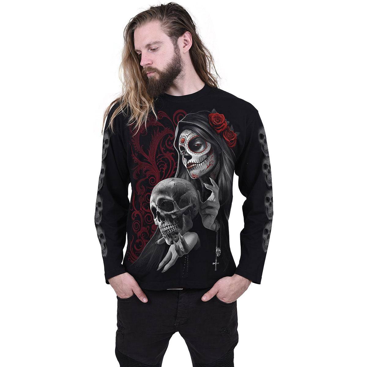 Een foto van een Spiral T-Shirt