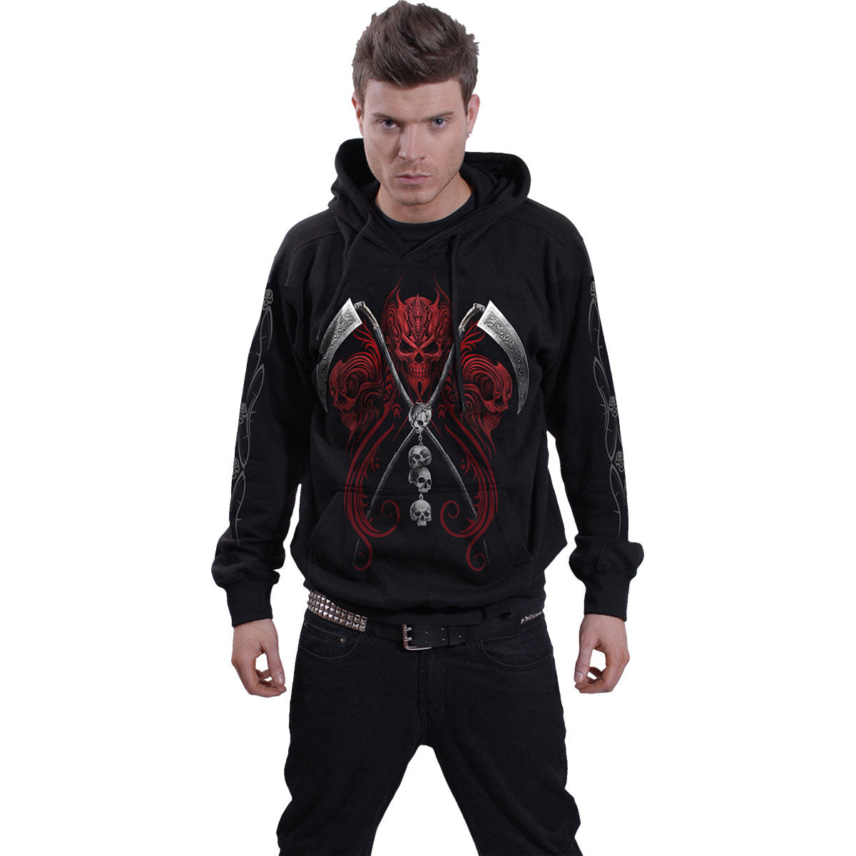 Een foto van een Spiral Hoodie