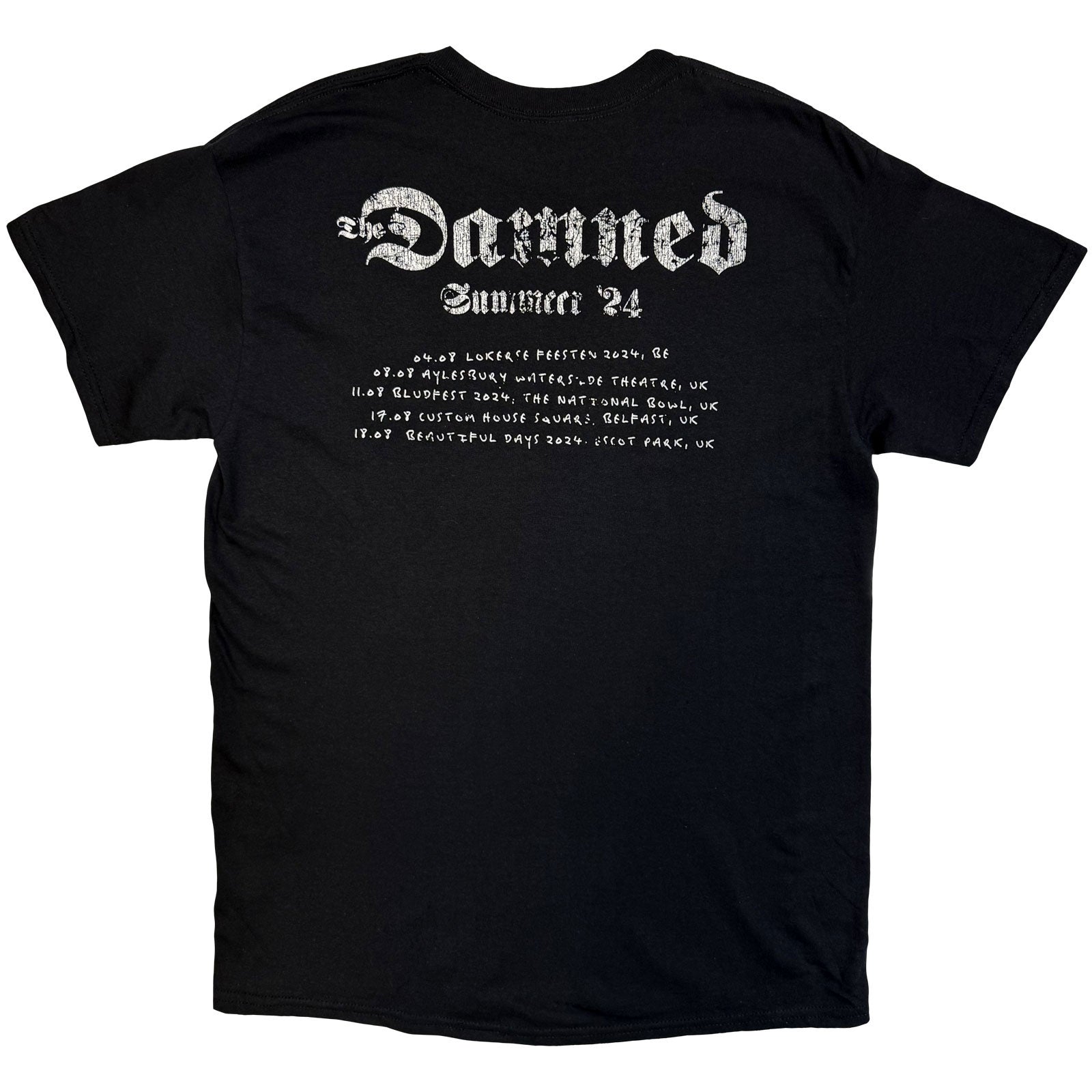 Een foto van een The Damned T-Shirt