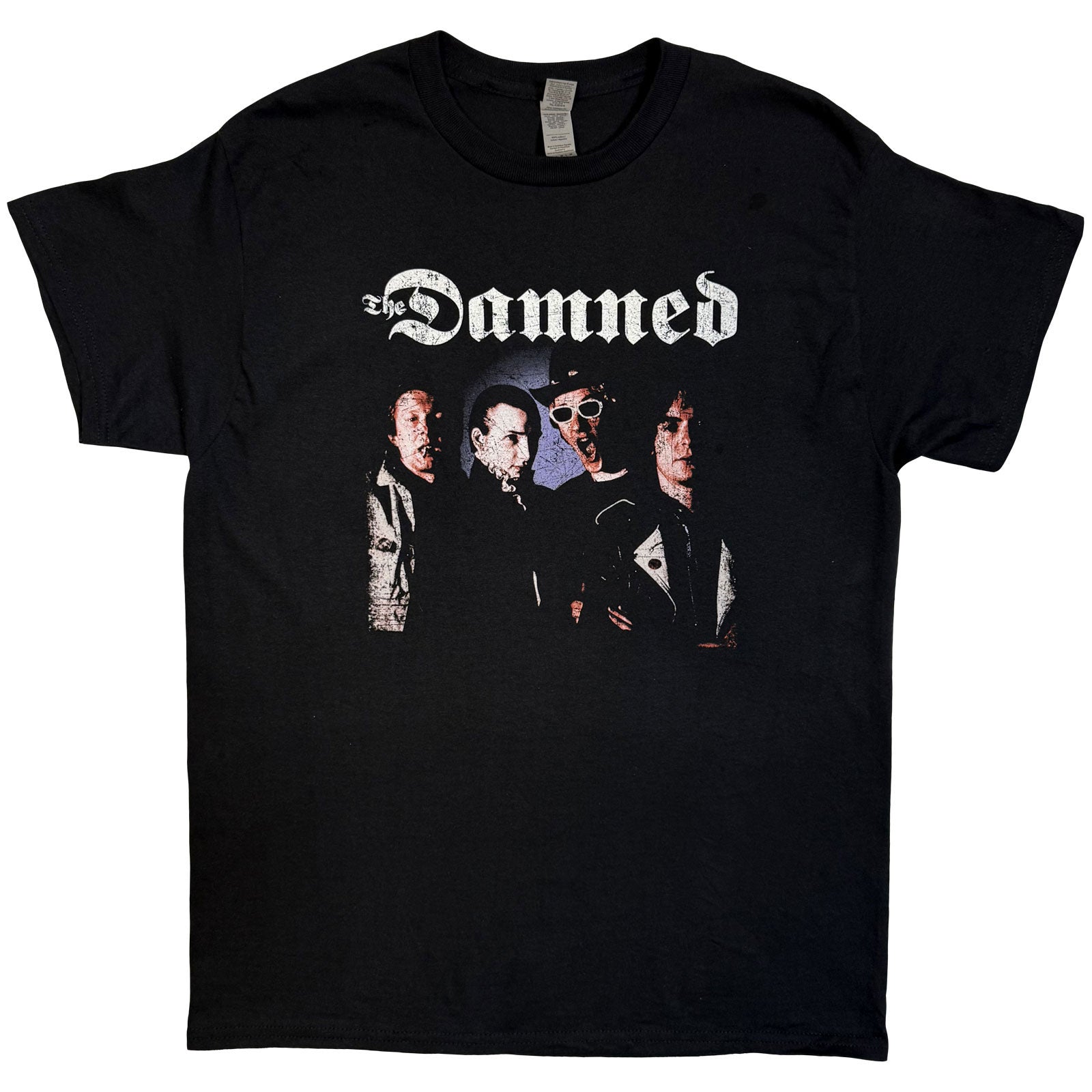 Een foto van een The Damned T-Shirt