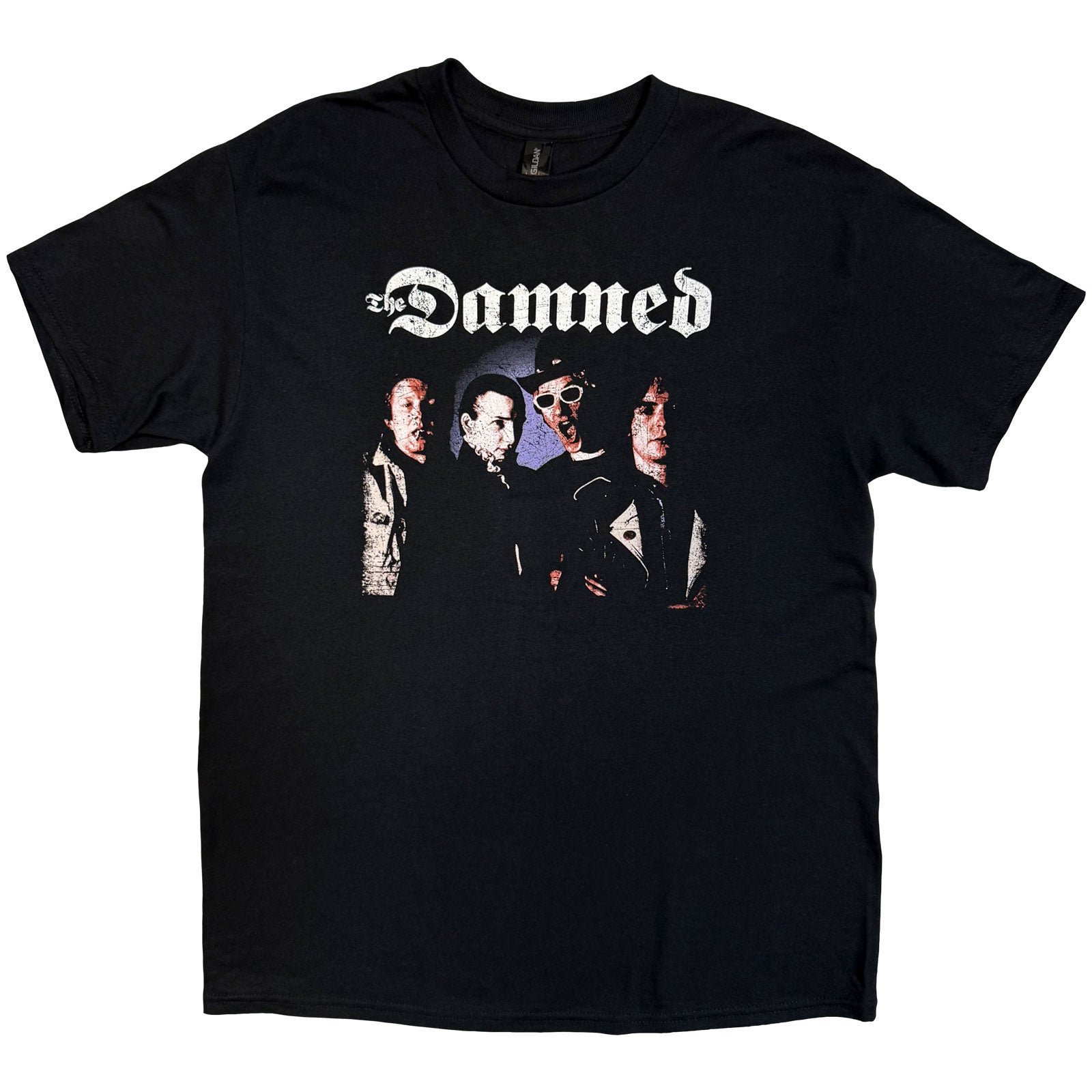 Een foto van een The Damned T-Shirt