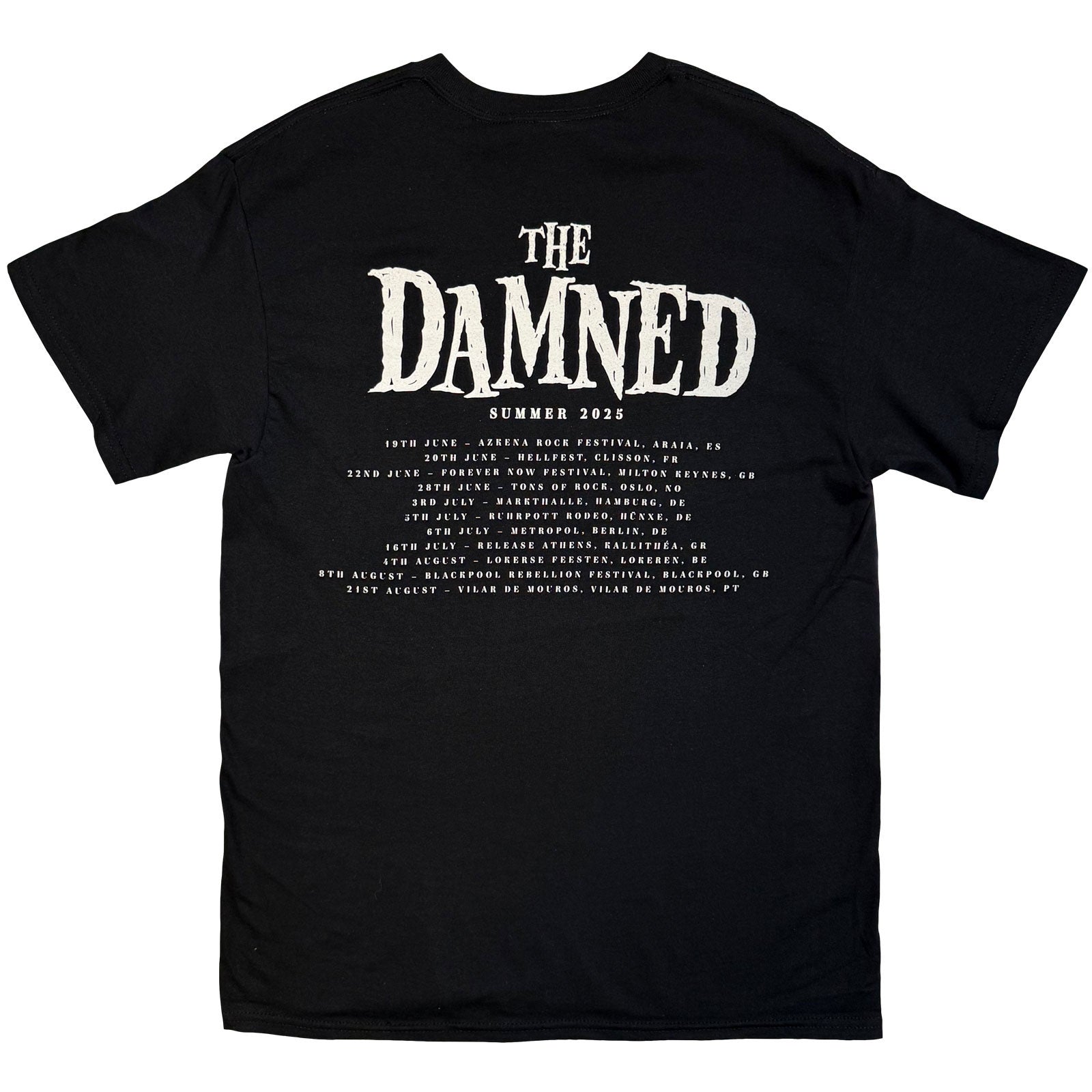Een foto van een The Damned T-Shirt