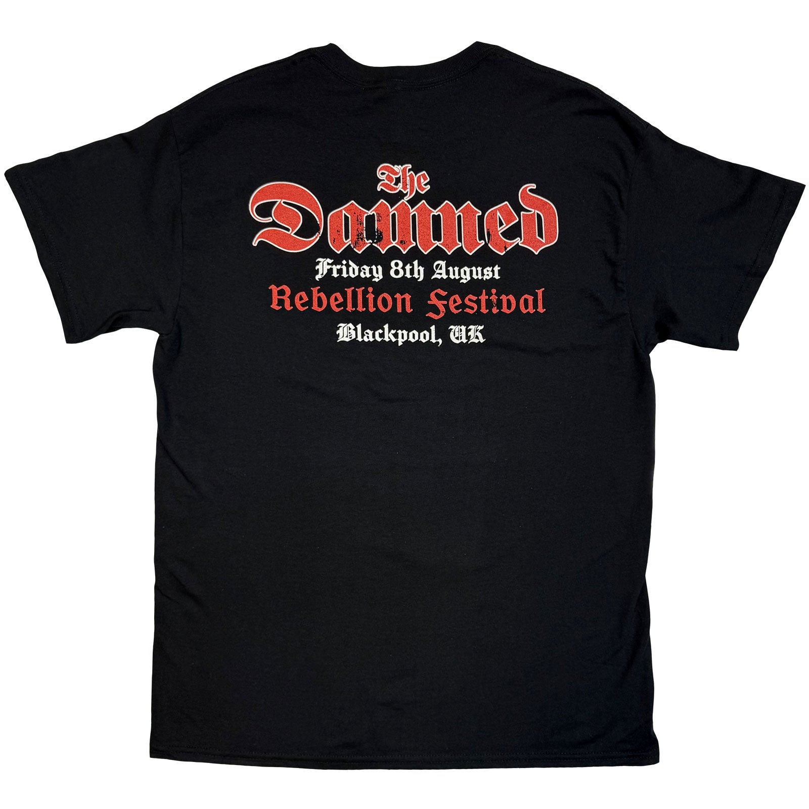 Een foto van een The Damned T-Shirt