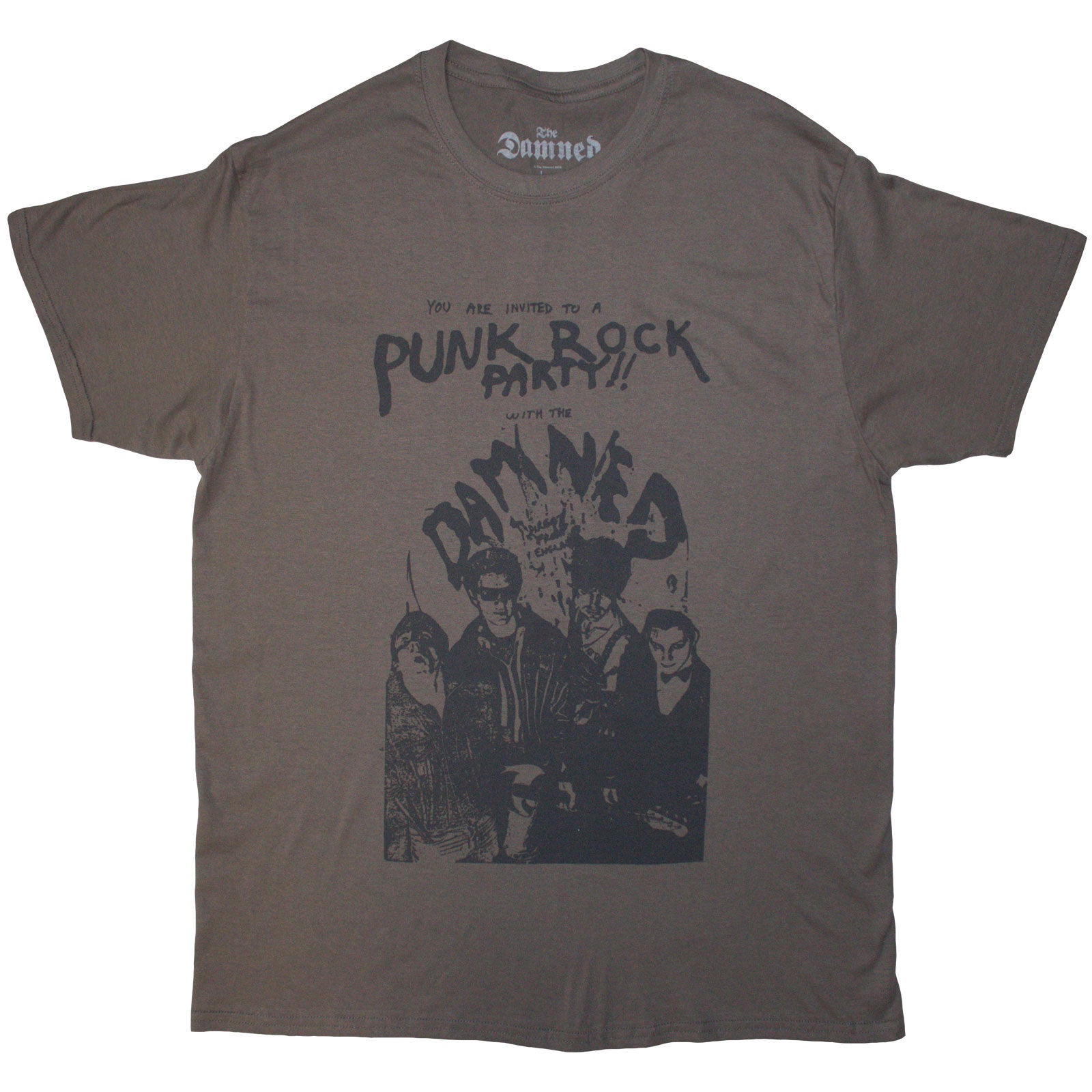 Een foto van een The Damned T-Shirt
