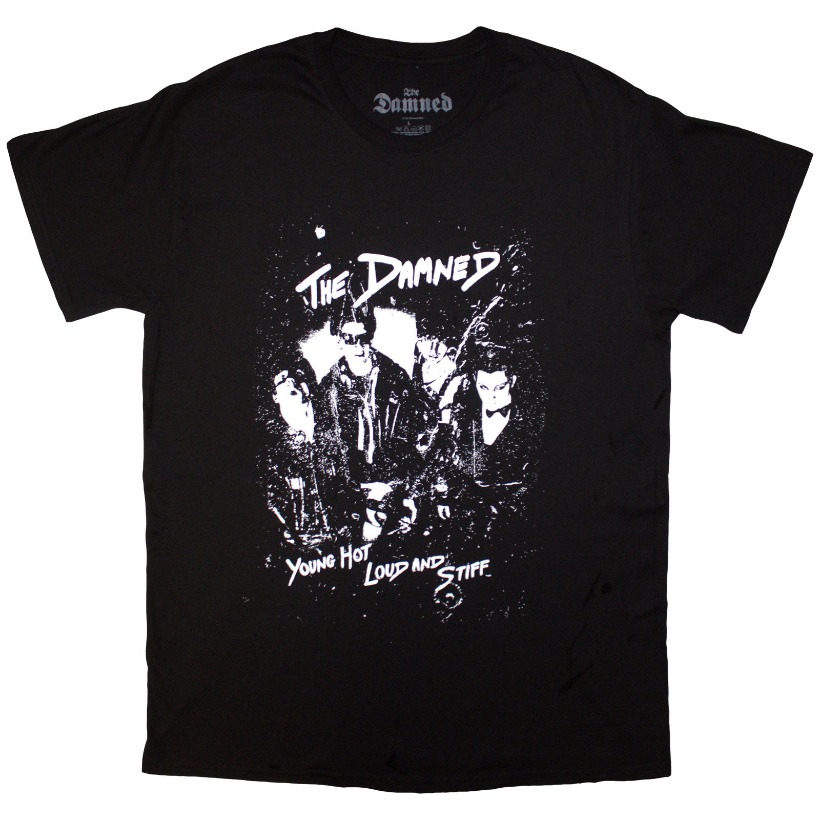 Een foto van een The Damned T-Shirt