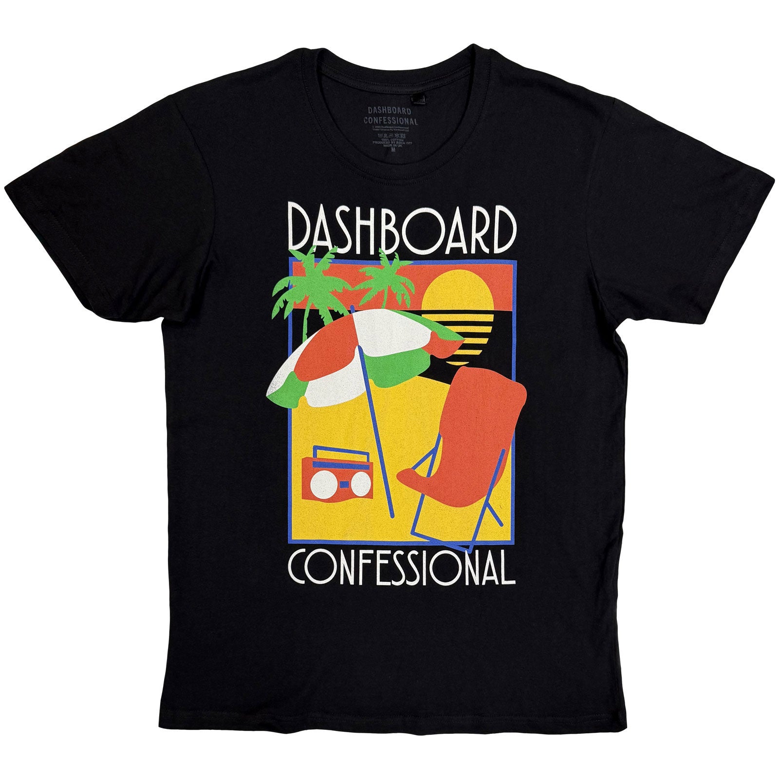 Een foto van een Dashboard Confessional T-Shirt