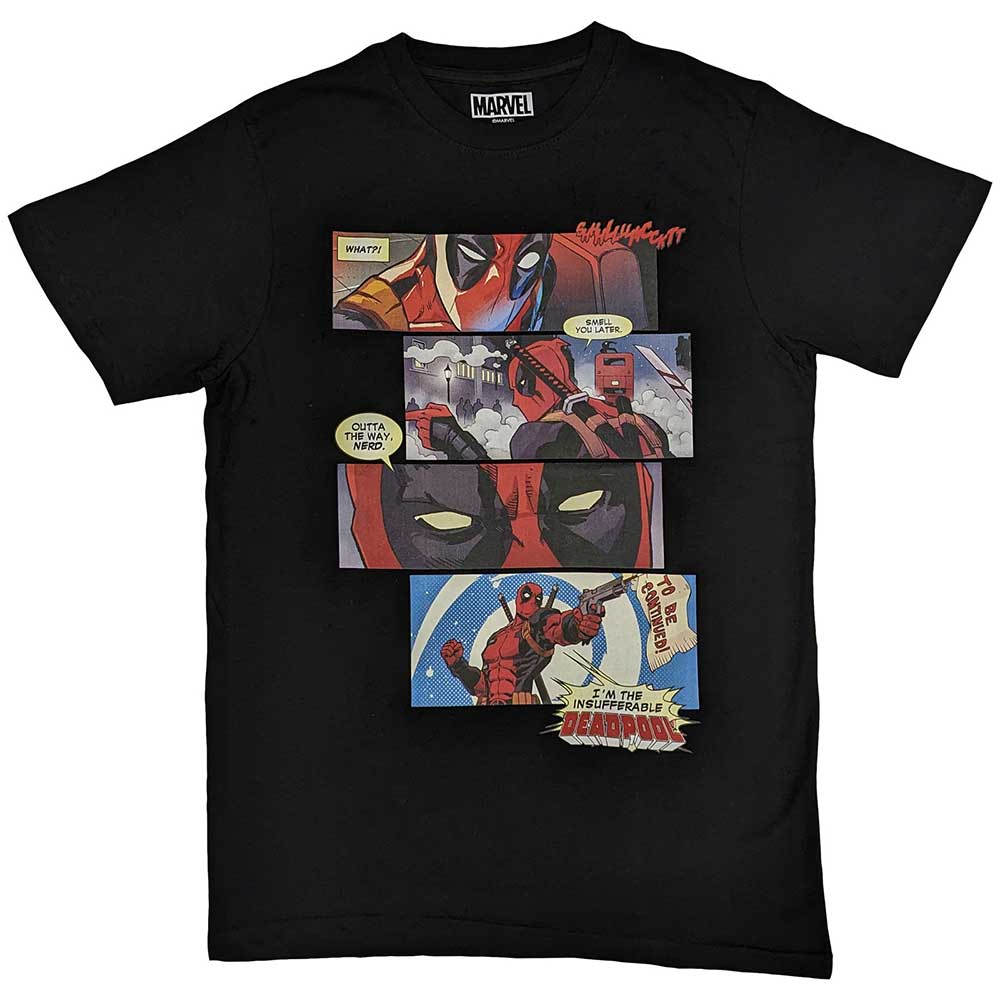 Een foto van een Marvel Comics T-Shirt