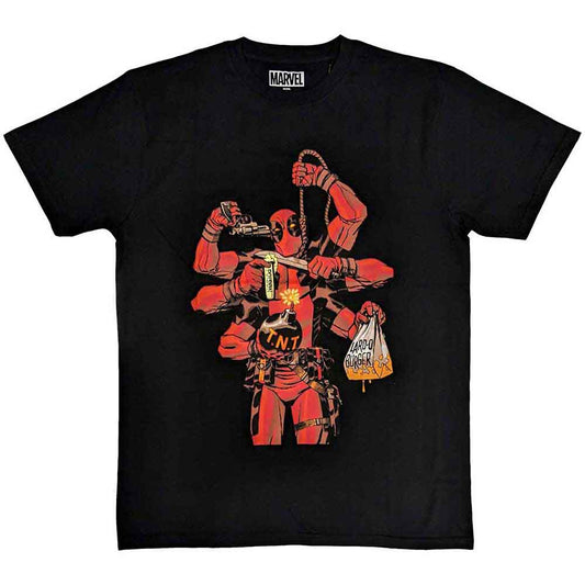 Een foto van een Marvel Comics T-Shirt