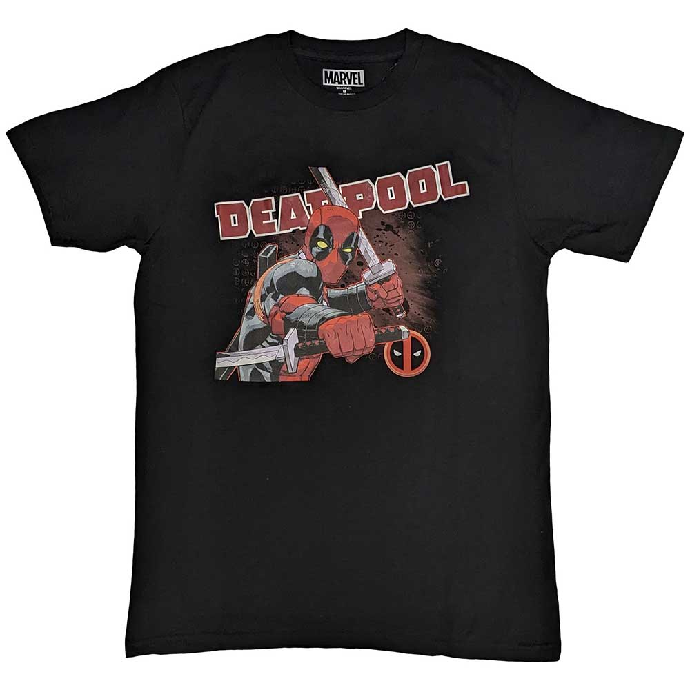 Een foto van een Marvel Comics T-Shirt