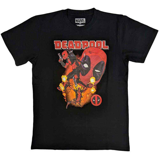 Een foto van een Marvel Comics T-Shirt