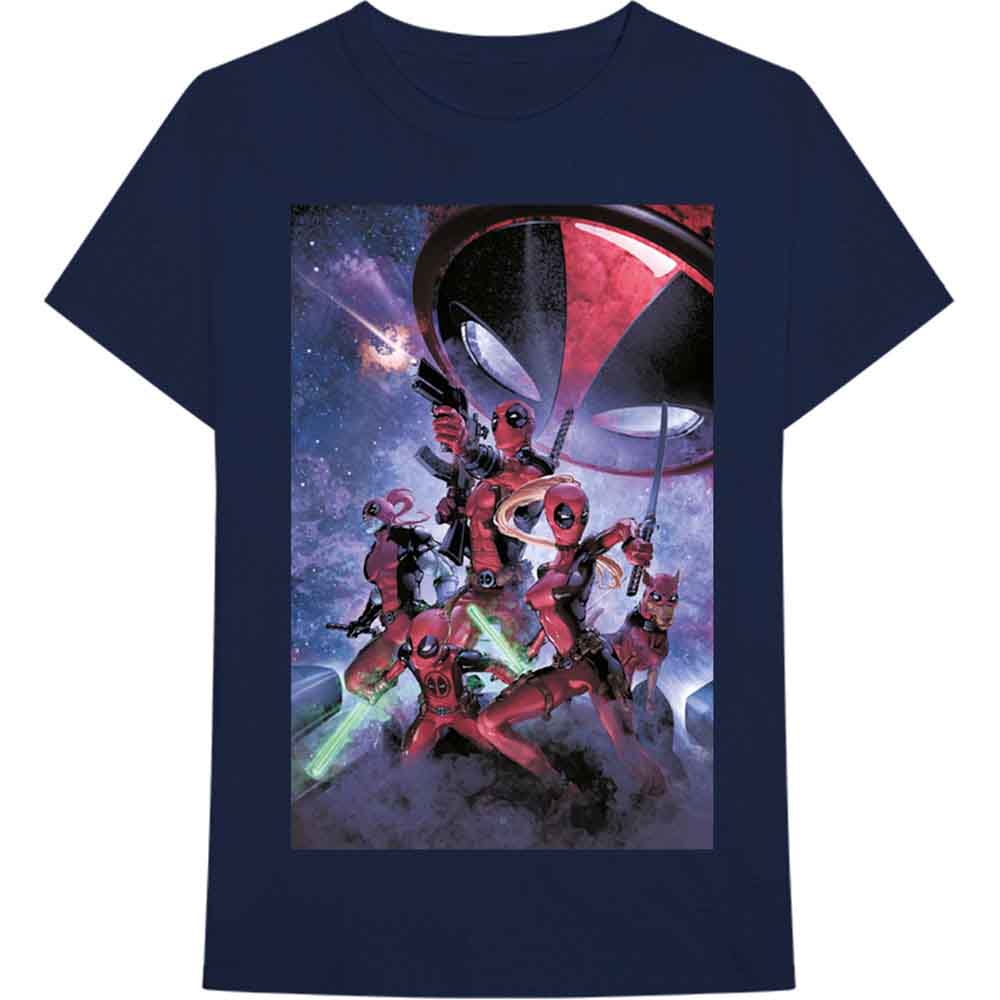 Een foto van een Marvel Comics T-Shirt