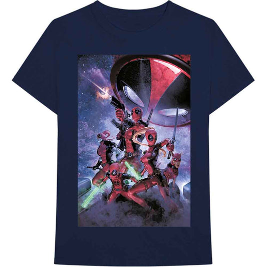 Een foto van een Marvel Comics T-Shirt